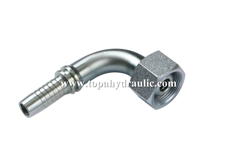 Hydraulic stainless steel hose connectors air fittings