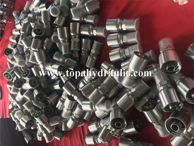 Steel hydraulic connectors JIC hyd fittings