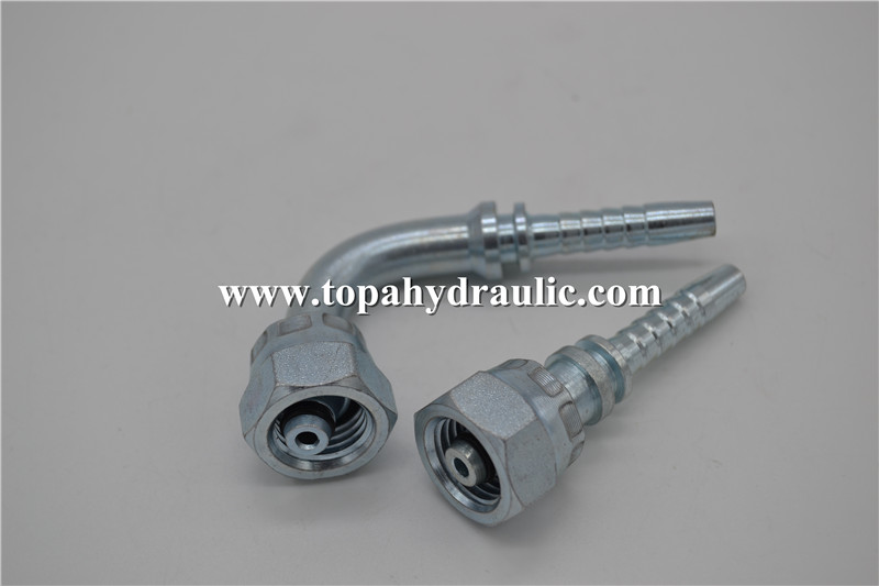 Quick disconnect industrial hose hydraulic bulkhead fittings