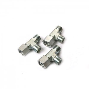 CC Hydraulic Stainless Steel Female Metric Male Tee Fittings
