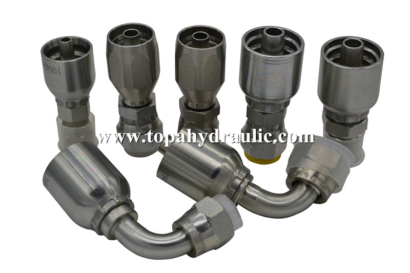 one piece industrial flexible hose Hydraulic Fittings