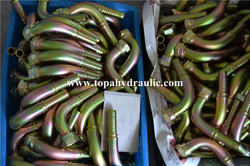 factory Outlets for Brass Jic Fittings - komatsu flare hydraulic metric flexible hose fittings –  Topa