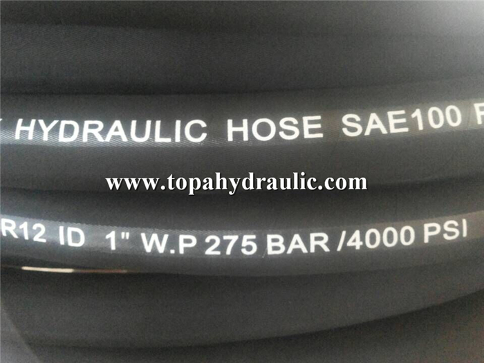 Flexible metal hose hydraulic parts rubber hose crimping
