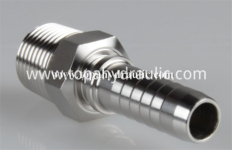 metric reusable hydraulic swivel hose crimp fittings