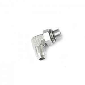 1JG4-OG Flexible Male Jic To Bspp Male 1 Inch Mounting Press Ss316 Hose Fittings