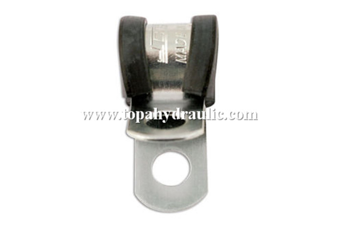 Telescopic pole stainless steel hose pipe clamp fitting