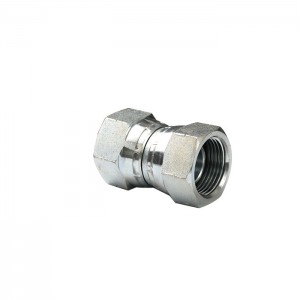 2j4 6502 female jic to male npt to male npt High Pressure 45° hose adapter