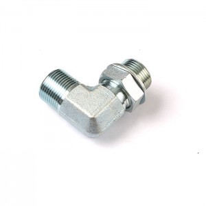 1BG9 hydraulic hose 3/8″ 1/2″ assemblies zinc bsp thread male o-ring fitting 90°