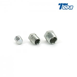 Air Hose Fittings 1/4 Npt Coupler And  Thread Pipe Fitting End Cap Plug Inner Thread