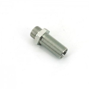 Stainless Steel Ferrule Union Fittings Metric Male 60 Bulkhead Hydraulic Adapter