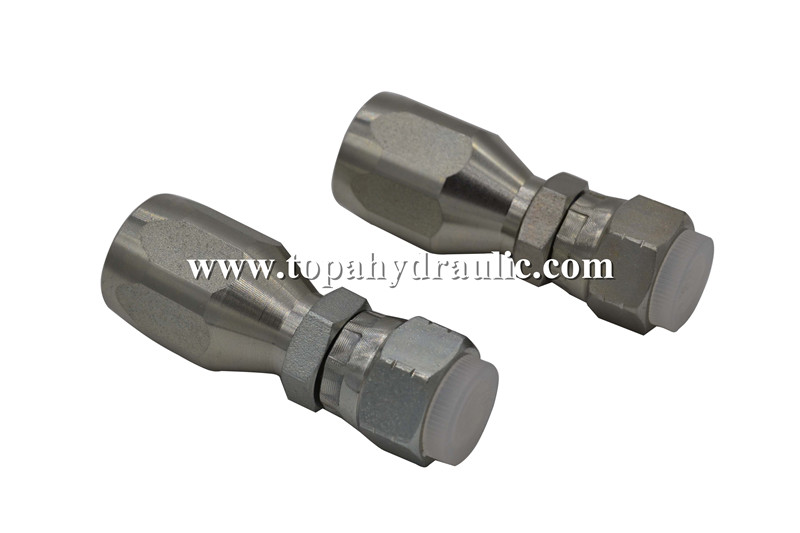 Replace Parker metric hydraulic hose fittings