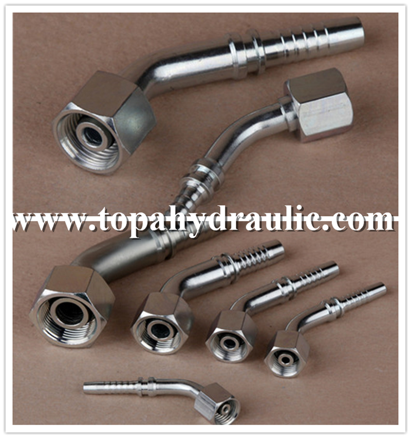 20541 aeroquip mild steel nitrogen hydraulic pipe fittings