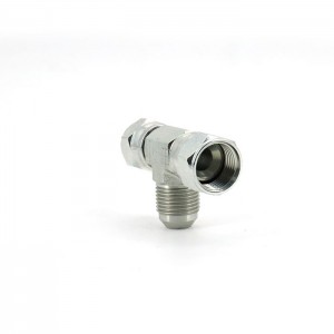 6602 UNF Screwed Hose Connector thread Pipe Fitting 2”jic tee