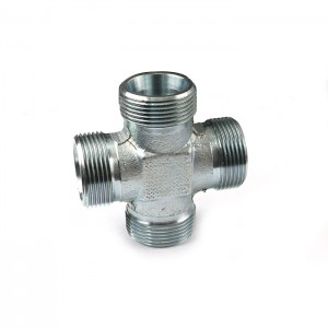 XC XD  Ways Connector Tube Forged Pipe Fitting Cross