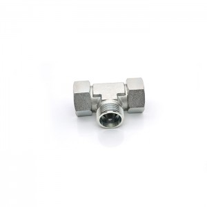 BC BD tee Zinc Coated Cone Seal Pipe Fittings stainless tee fitting Adapter
