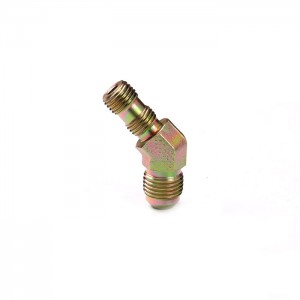 1JO4 Captive Seal Sae Water Oil To Jic Male Thread 37 Straight Cross Fittings