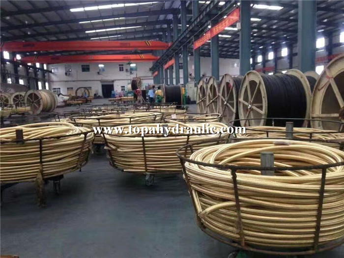 Italy rubber robust hydraulic hose