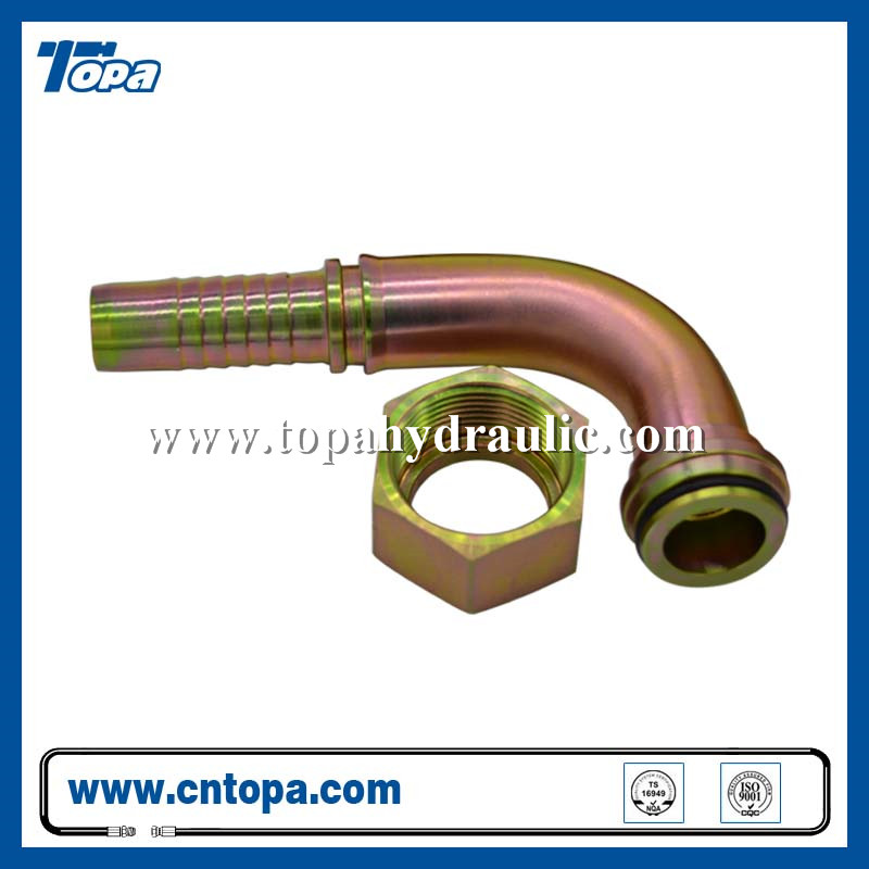 Hot Selling for Bsp Pipe Fittings Dimensions - flexible hose parker cylinder aeroquip hydraulic fittings –  Topa