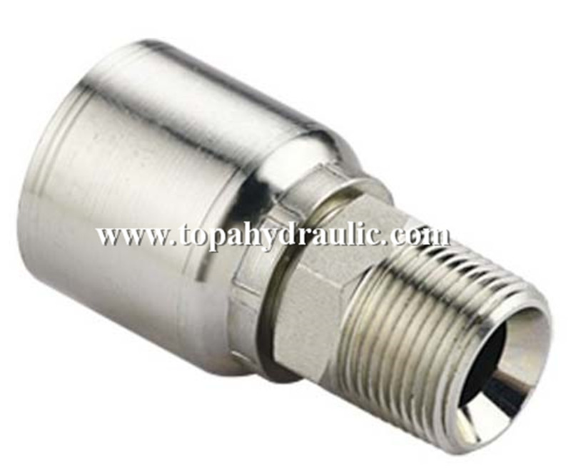 Hydraulic copper flexible water air hose fittings