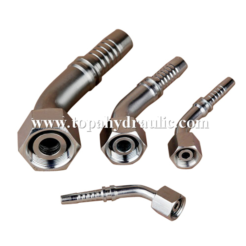 Factory source Npt Pipe Fittings - Rubber crimpless parker hose bulkhead hydraulic fitting –  Topa