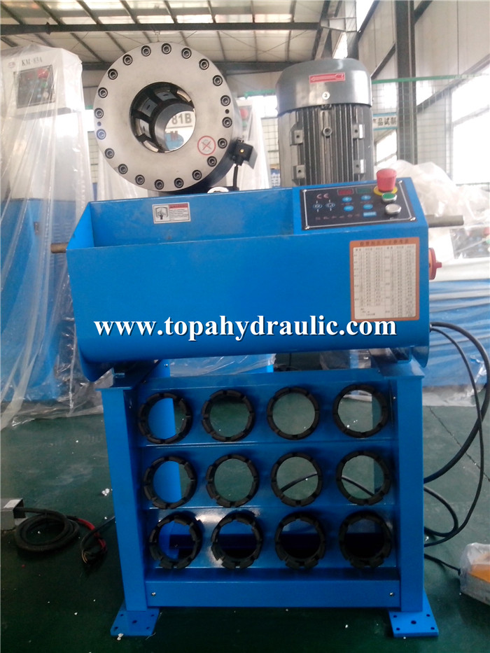 China Factory for Hydraulic Hose Pipe Machine - HCM-91H Computer type hydraulic hose crimping machine –  Topa