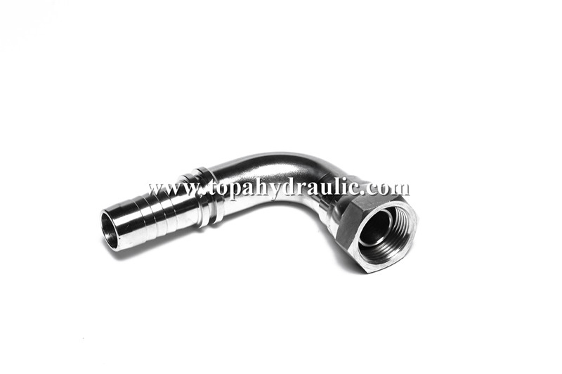 small hydraulic steel hose tractor system fittings