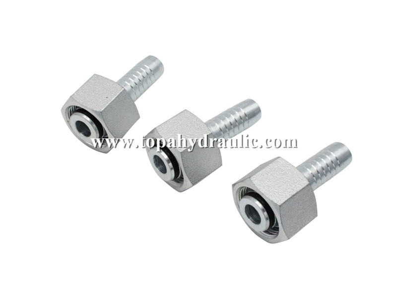 Quick disconnect industrial hose hydraulic bulkhead fittings