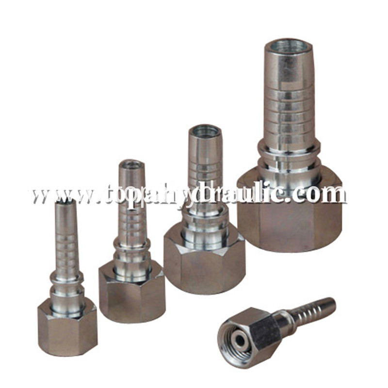 High Quality 1 4 Npt To 1 2 Barb 90 Degree - Stainless steel eaton metric hydraulic fittings –  Topa