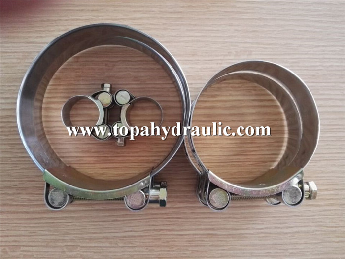 double wire carbon steel T bolt clamps