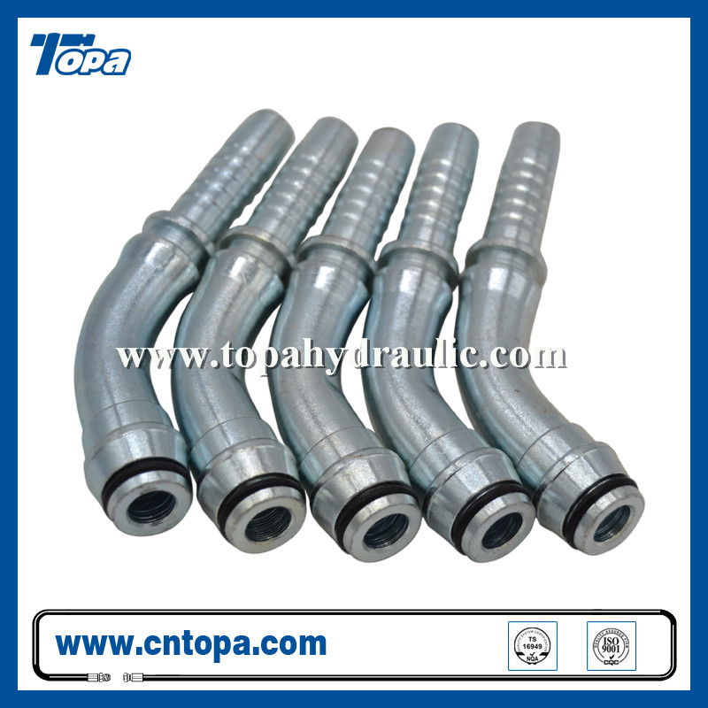 Leading Manufacturer for Hydraulink Hose And Fittings - Metric high pressure stainless steel hose connectors –  Topa