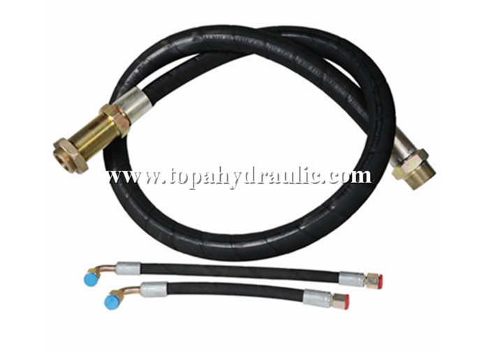 High pressure flexible rubber hydraulic hose pipe