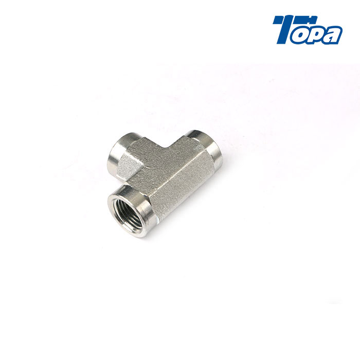 5605 GN-PK 1/4 Npt To Npt Brass Tee Fittings 2 Pieces 3/8 Inch Hose Adapters Featured Image