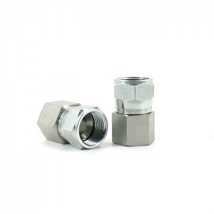6506 npt female to jic fittings swivel nut end female pipe end fititngs