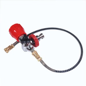 Paintball Pcp Hpa Scuba Tank Valve Gas Fill Station