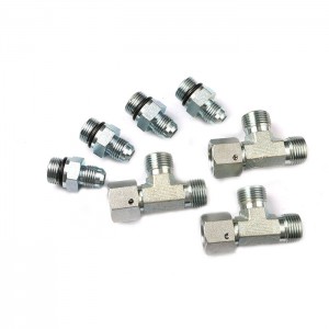 1JO 3/4″ Male Jic To Sae O-rings High Pressure Push On 3/8″ Adapter Brass Fititngs