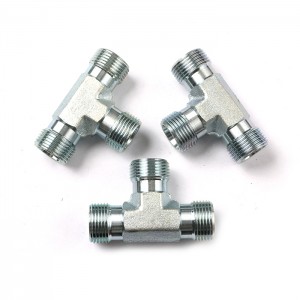 Carbon Steel Tube Metric Orb Fittings Male To Male Hydraulic Adapters