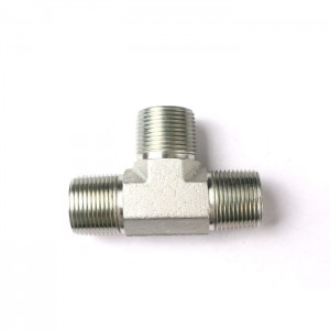 AN High Pressure Hydraulic Adapter Tube Fitting male NPT NPTF tee