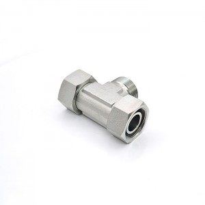 BC BD tee Zinc Coated Cone Seal Pipe Fittings stainless tee fitting Adapter