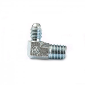 1JT9 90° Male 37 Degree Jic Thread Flare To Bspt Male Hydraulic Adapters