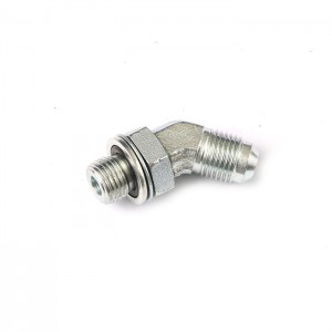 1JG4-OG Flexible Male Jic To Bspp Male 1 Inch Mounting Press Ss316 Hose Fittings