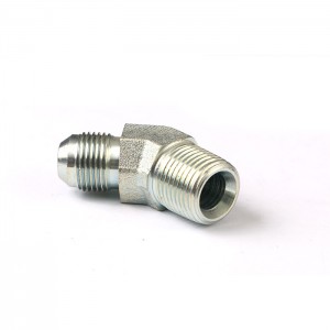 1JT4 Male Elbow 1/2″ Bspp Sae To Jic Swivel Male 45°Hydraulic Hose Adapters