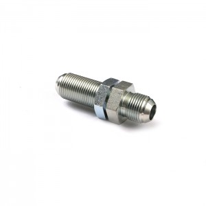 6q High Pressure galvanized Metric To Pipe Thread Hydraulic Adapters Adapter