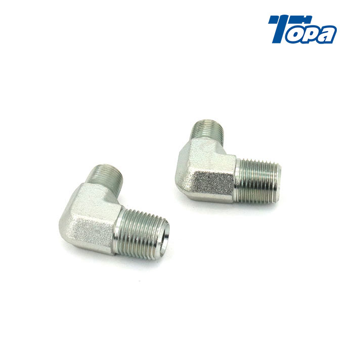 2 Inch Npt Male To Male 90 Degree Elbow Hydraulic Fittings Adapters Featured Image