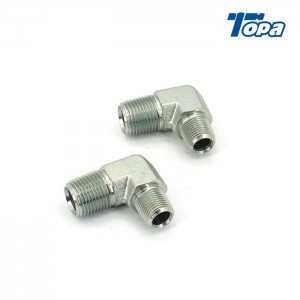 2 Inch Npt Male To Male 90 Degree Elbow Hydraulic Fittings Adapters
