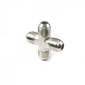 XJ China Jic Male Cone Cross Hydraulic Blocks Stainless Fitting Manufacturer