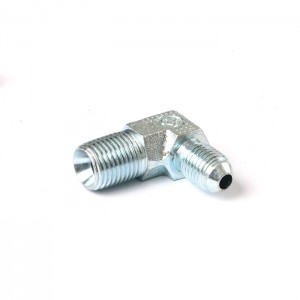 1JT9 90° Male 37 Degree Jic Thread Flare To Bspt Male Hydraulic Adapters