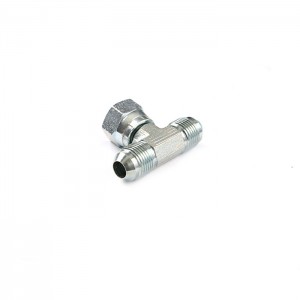 BJ Yuyao Union Jic Male To Long Bendght Jic Female Male Hydraulic Adapters Tee