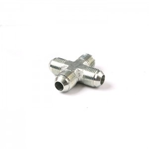 XJ China Jic Male Cone Cross Hydraulic Blocks Stainless Fitting Manufacturer