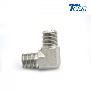 G2501 1NB9 Ss304 1/4-inch Hoses To 1/2 Npt Fittings Male To Male Pipe Adapters