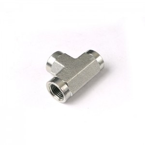 GN-08PK Forged Steel  NPT Threaded Female Tee